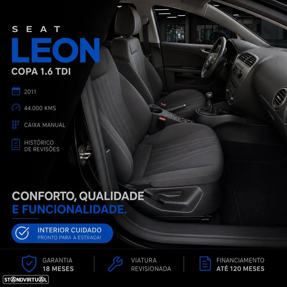 SEAT Leon 1.6 TDI Copa - 8