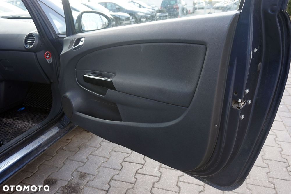 DRZWI PRZEDNIE PRAWE CORSA D IV 3D HB Z168  SZARY OPEL 2006-2011 - 10