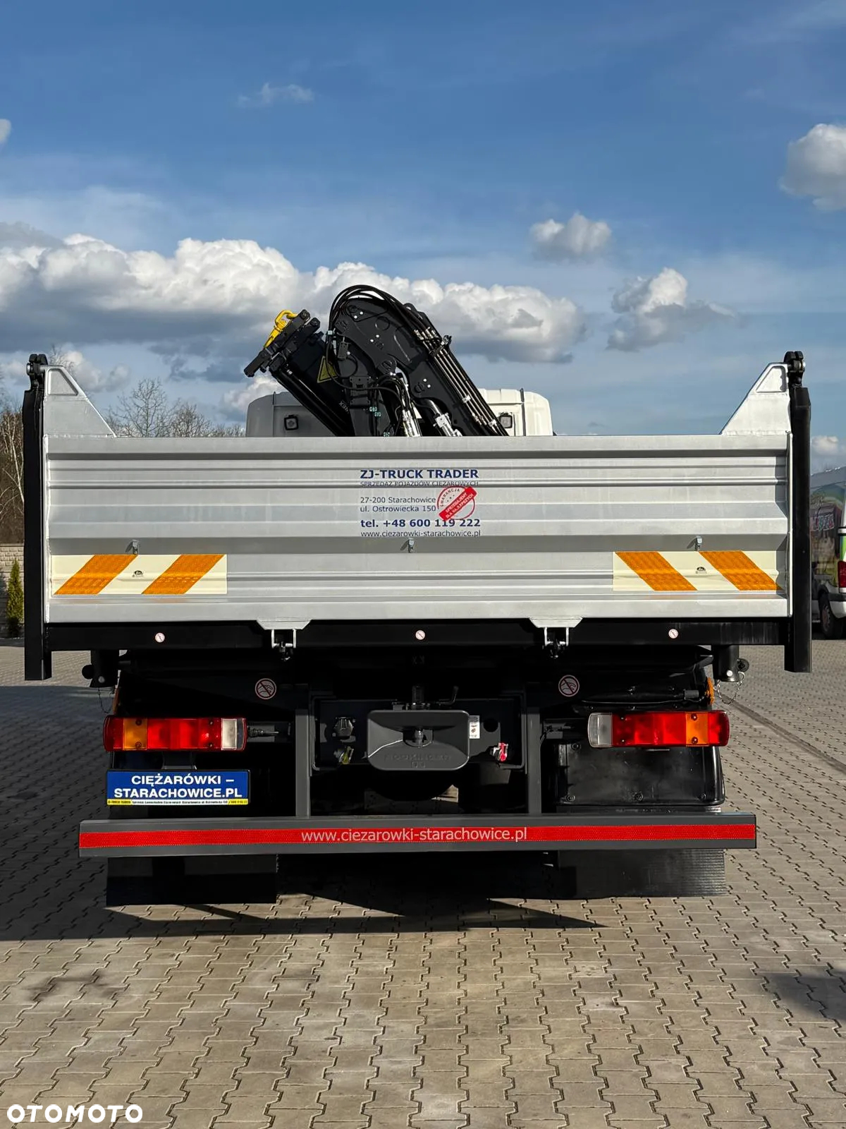 Scania Scania P R 270 / 6x2 / 6x4 / wywrotka 3-S + HDS / stare tacho / żuraw , dzwig , kran , Krane - 9