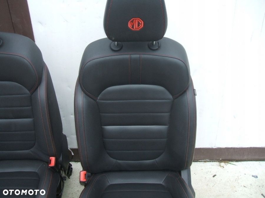 MG ZS FOTELE FOTEL lewy prawy przód przedni skóra - 6