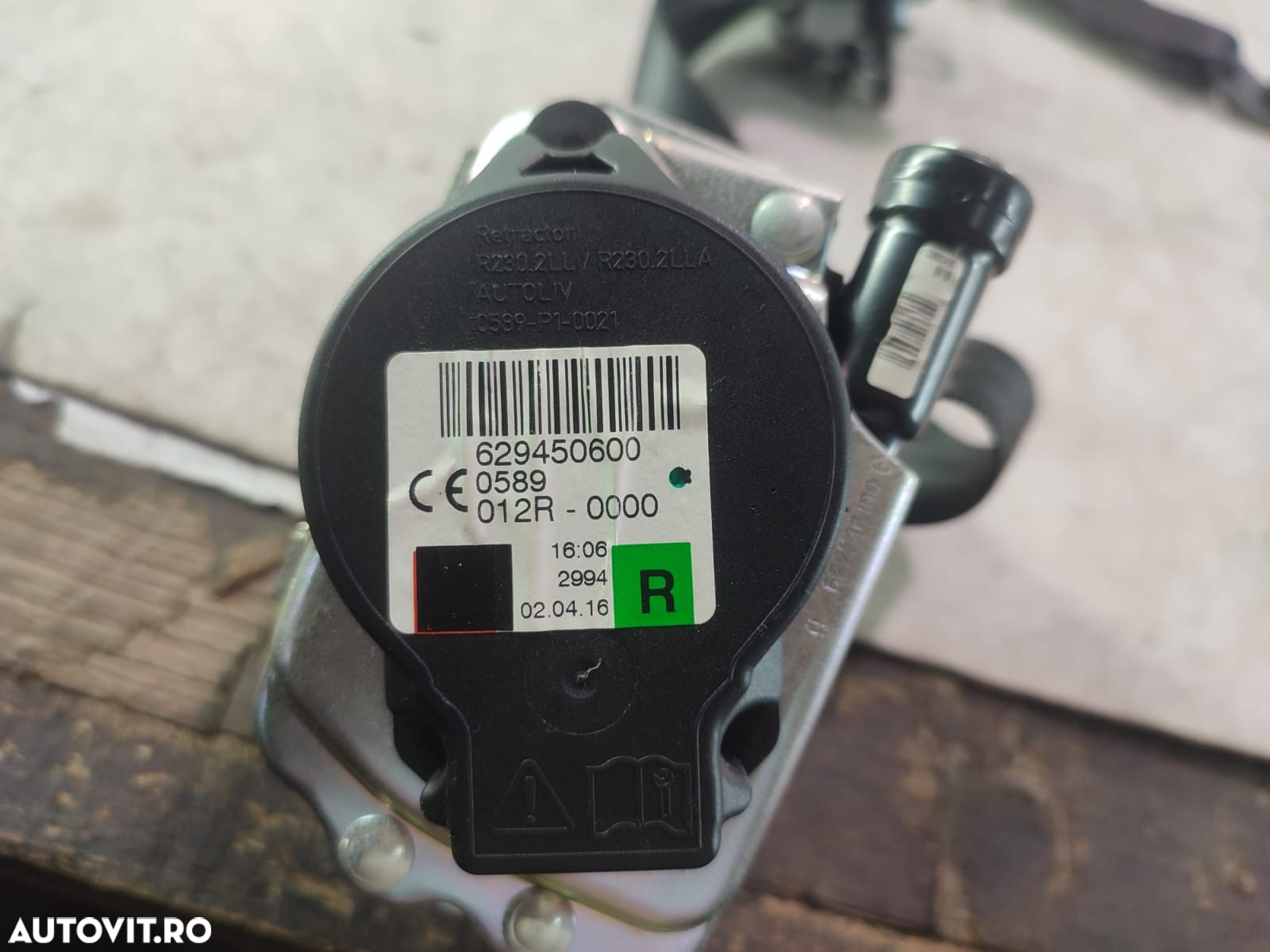 Centura dreapta fata 629450600 Jaguar XE X760 [2014 - 2020] 2.0 AJ813 - 2