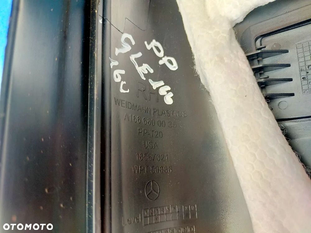 Mercedes W166 GLE Osłona Progu Prawa Lewa Przód A1666800035 A1666800135 - 3