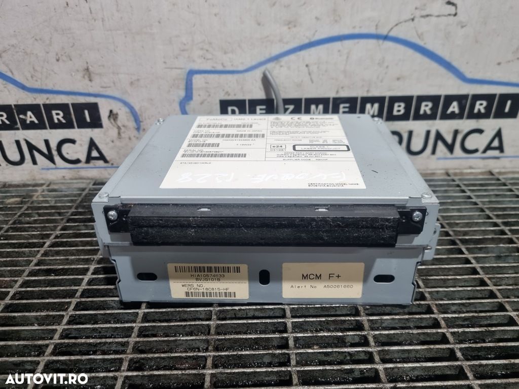 Cd player Land Rover Range Rover Evoque 2012 - 2015 (1228) BVJG101BH30574821 - 1