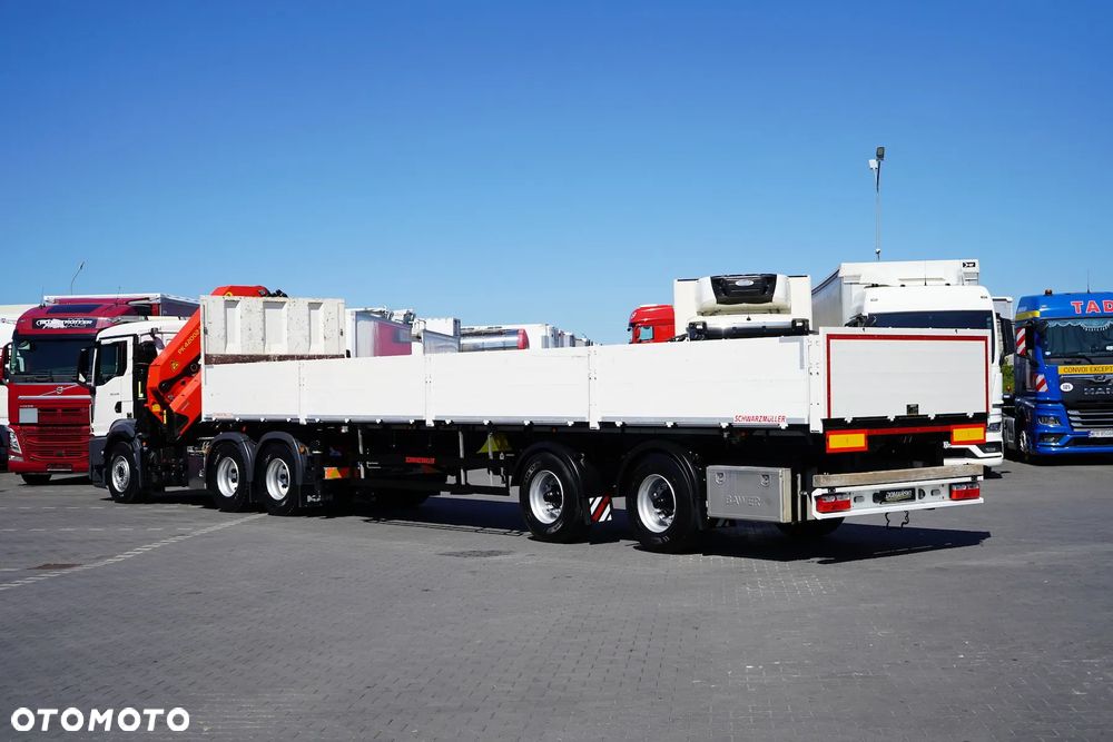 MAN TGS 33.510 / 6 X 4 / HDS PALFINGER PK 42 002 SH-E / WYSIĘG 17 M - 6