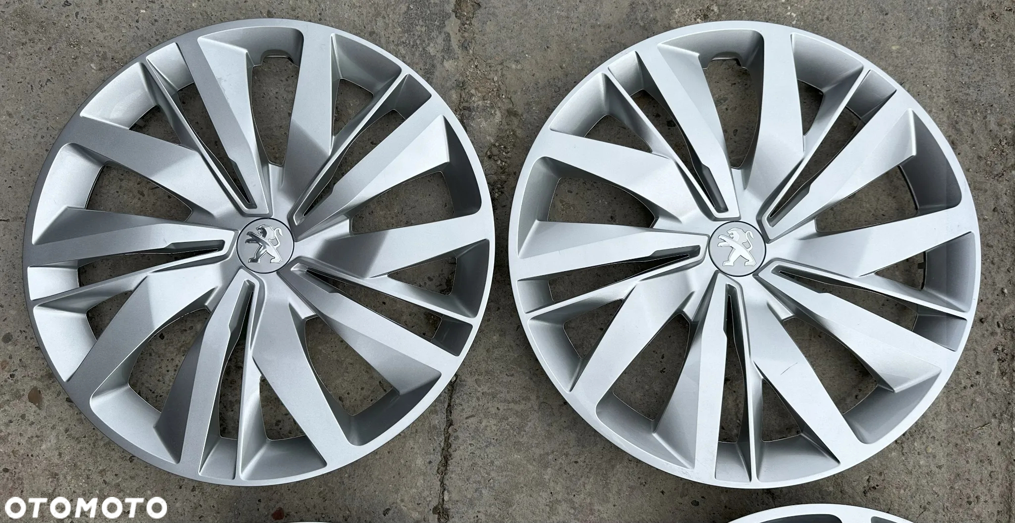 Kołpaki Komplet 15" Peugeot 208 II 207 107 Partner Rifter 308 Oryginał - 2