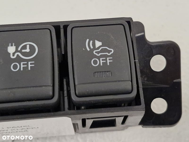 NISSAN LEAF I 1 PANEL PRZEŁĄCZNIKÓW KLAPKI DZWIĘKU ŁADOWANIA TANKOWANIA - 3