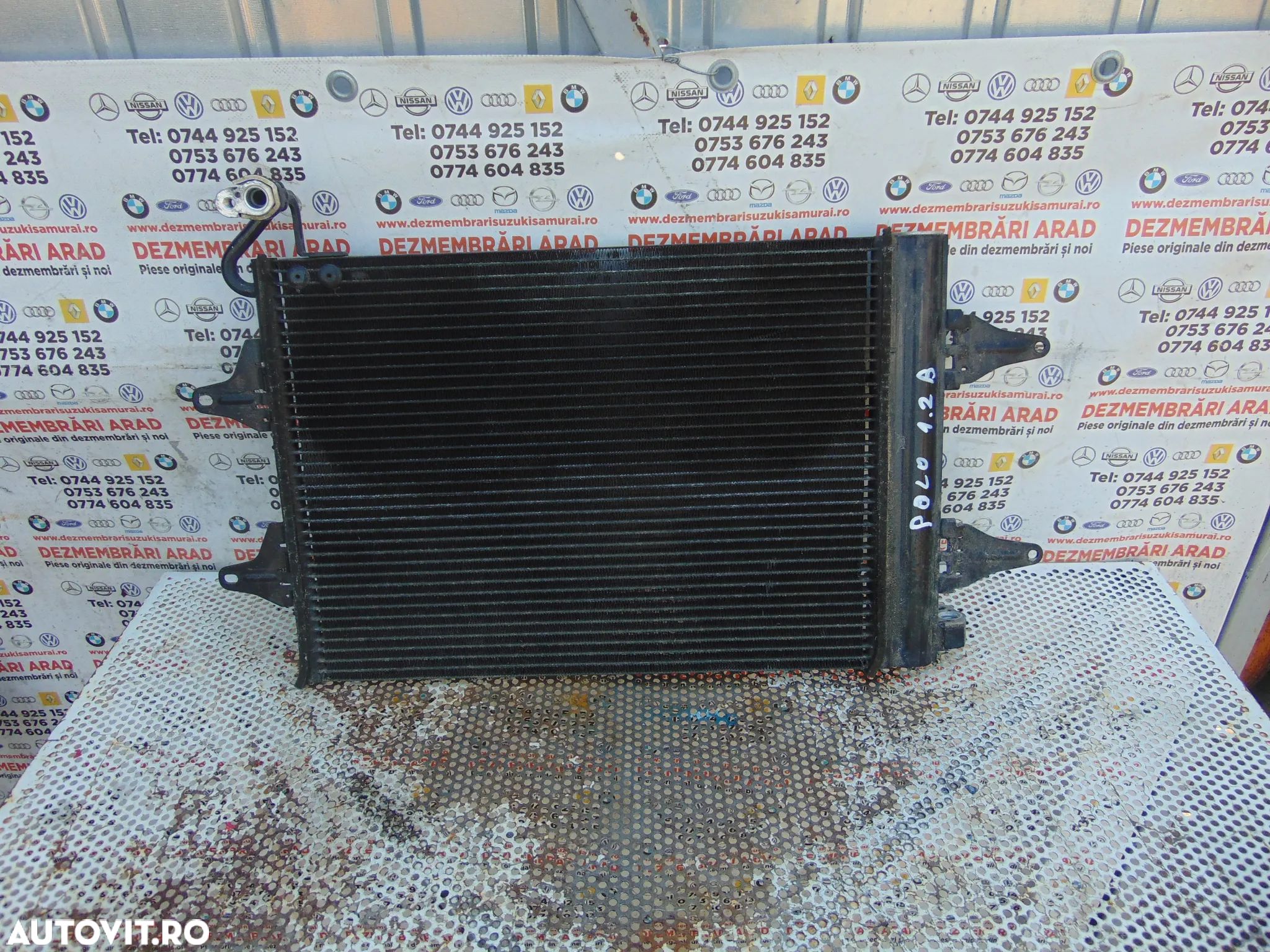 Radiator clima VW Polo 9N 1.2 radiator clima Skoda Fabia Seat Ibiza cod 6q0820411b - 1