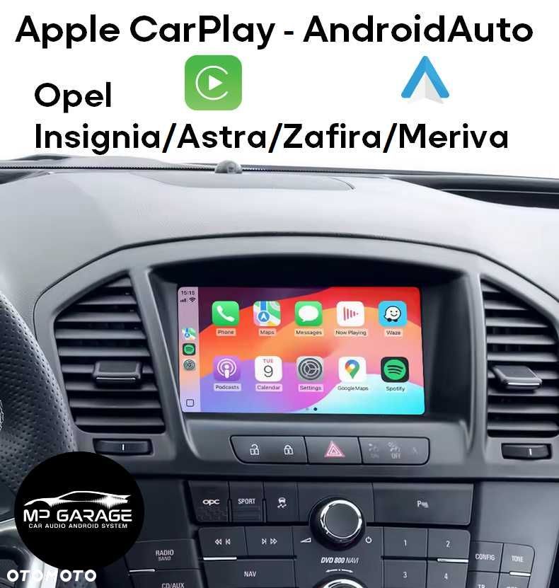 Opel DVD800_NAVI650_NAVI950 Apple CarPlay AndroidAuto Montaż Gwarancja - 1