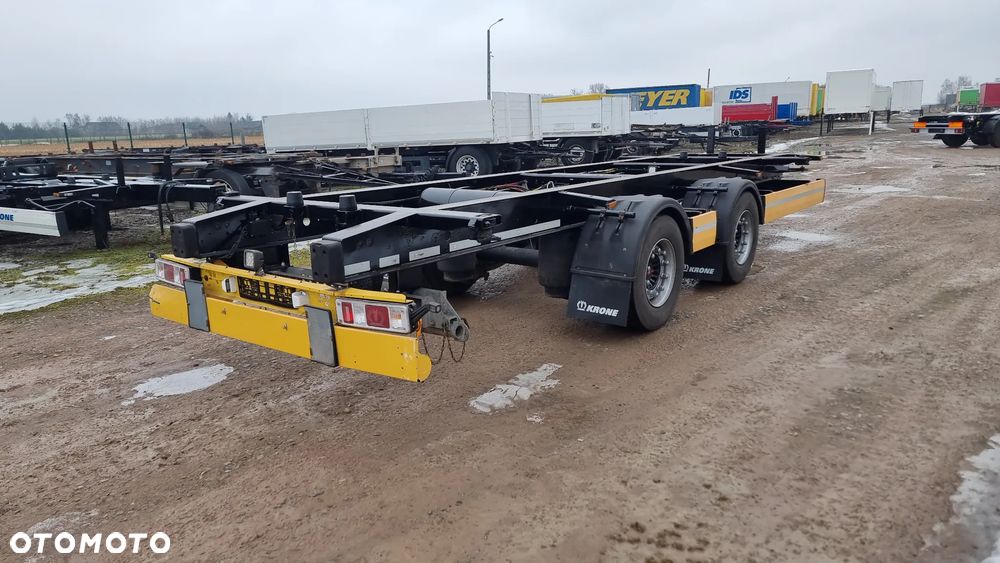 Krone 19.500zł netto TANDEM BDF GÓRNY ZACZEP 19.5 OPONY HAMULCE TARCZOWE ST.BDB MOŻLIWOŚĆ TRANSPORTU - 3