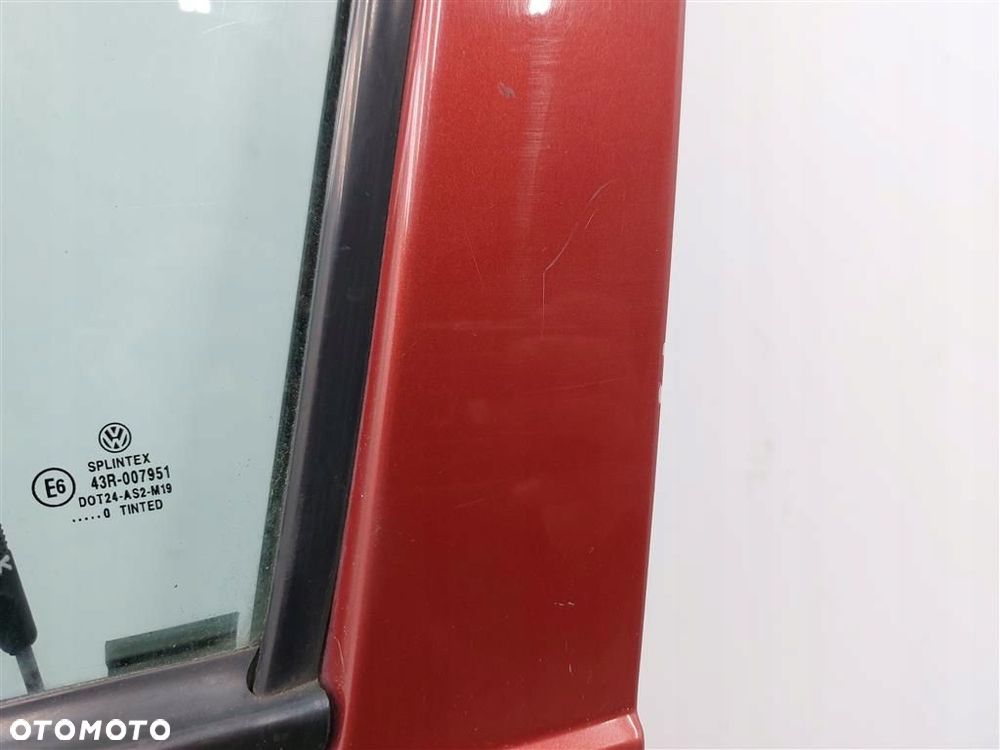 Drzwi przednie lewe przód VW Golf IV 1997-2003 LC3K CZERWONE 5 DRZWI - 8