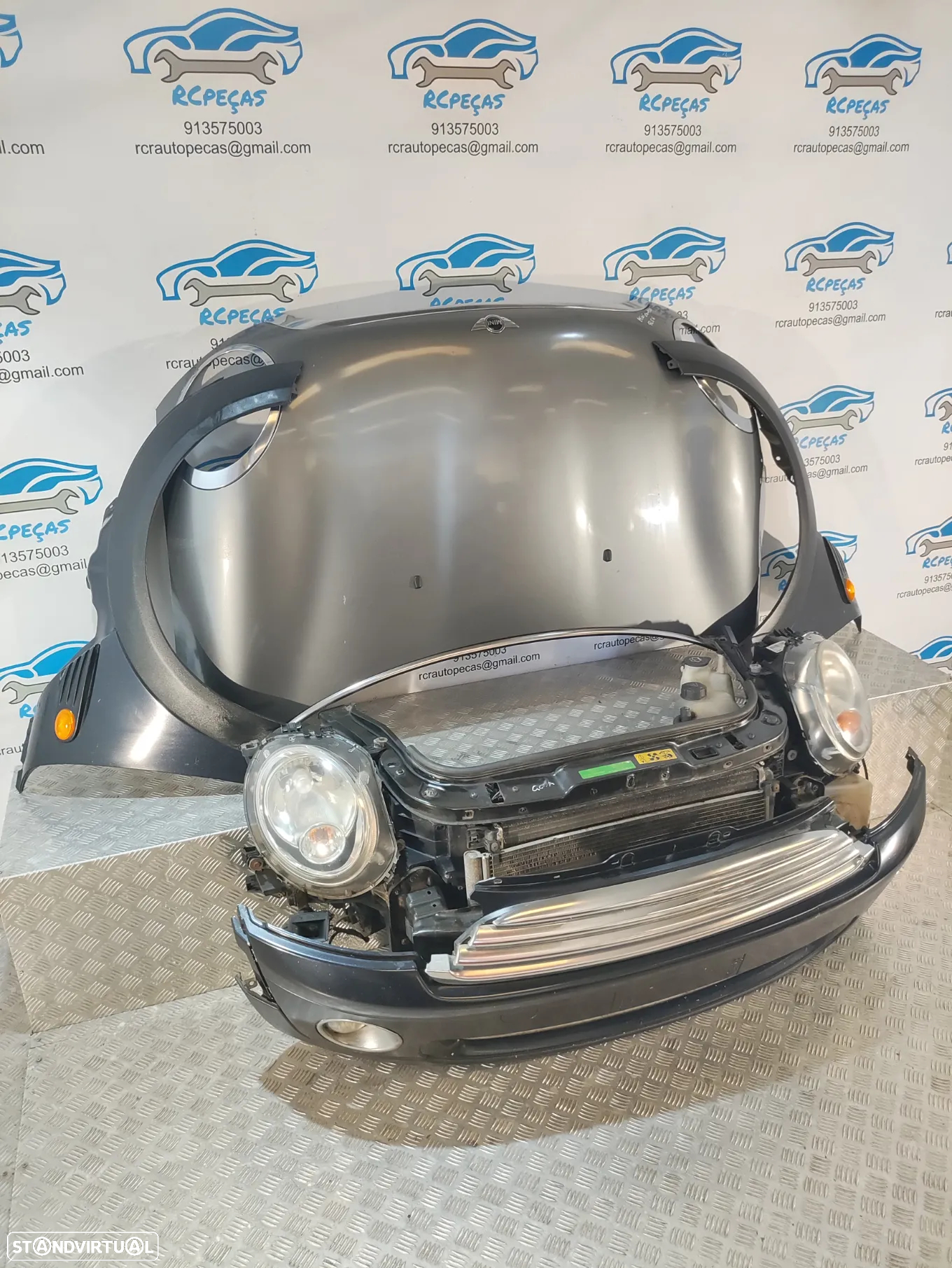 FRENTE COMPLETA MINI COOPER PRE LCI R56 R55 CLUBMAN R57 CABRIO FACELIFT - 13