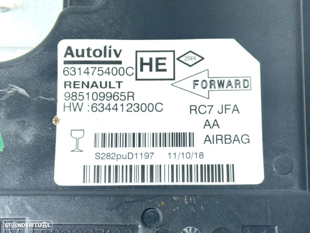 Centralina airbag RENAULT GRAND SCENIC IV 985109965R - 4