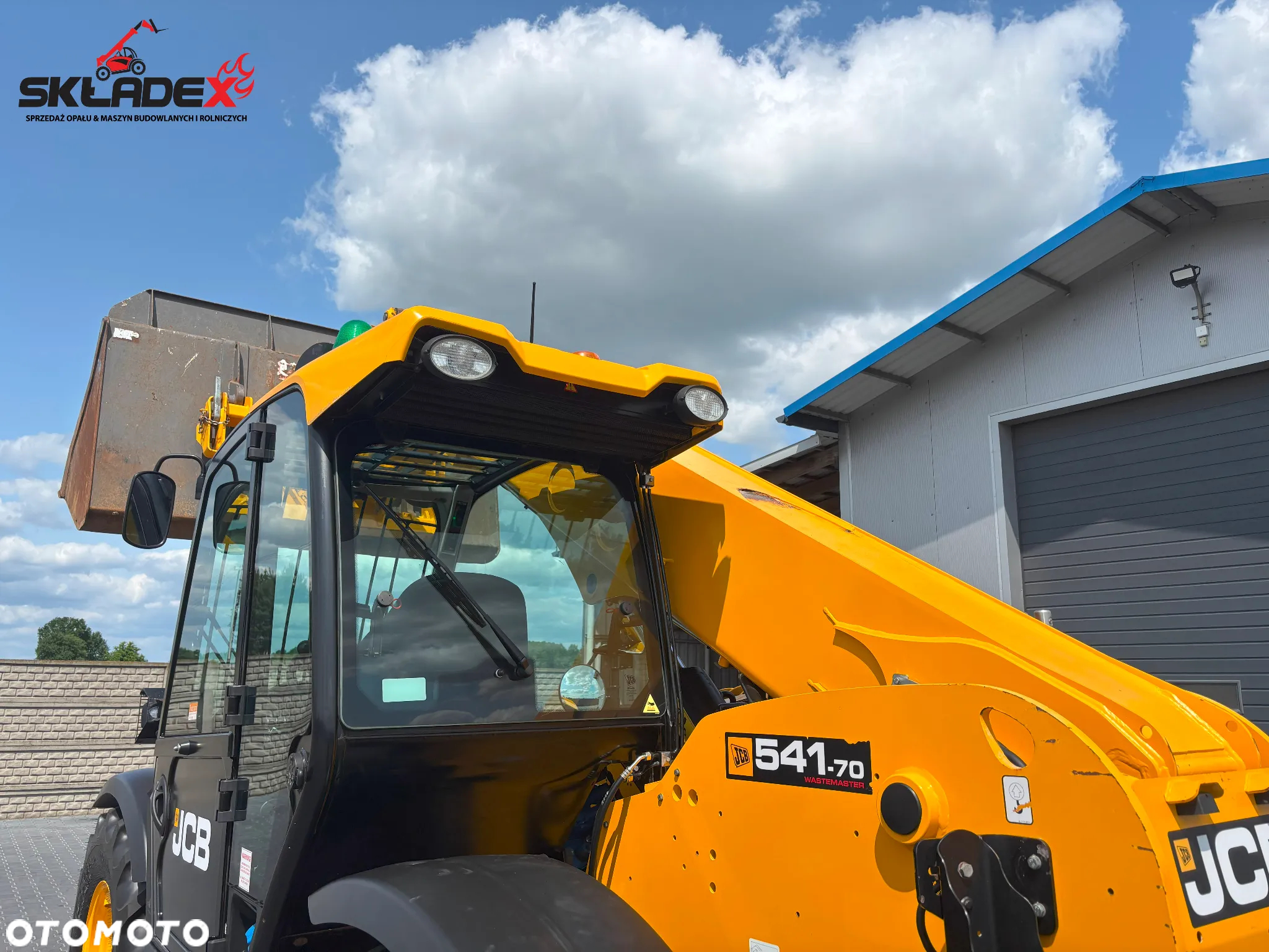 JCB 541-70 WASTEMASTER | 3086 MTH | 2020 | 110 koni | KLIMA | Joystick | Łycha Widły | - 22