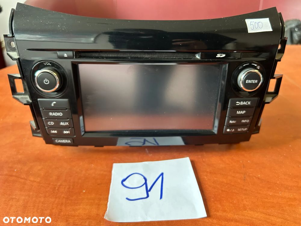 RADIO WYŚWIETLACZ NAWIGACJI ODTWARZACZ 7513750209 259154KJ0A Nissan Navara - 1