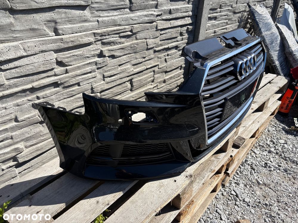 Audi A3 8V3 8V4 S line lift 2016 zderzak przedni - 3
