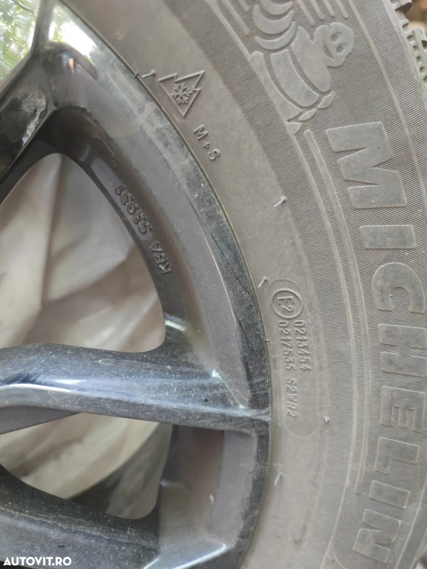 Jante Suzuki RC 215/60/R16 + Cauciucuri Michellin Alpin 6 99 H XL - 3