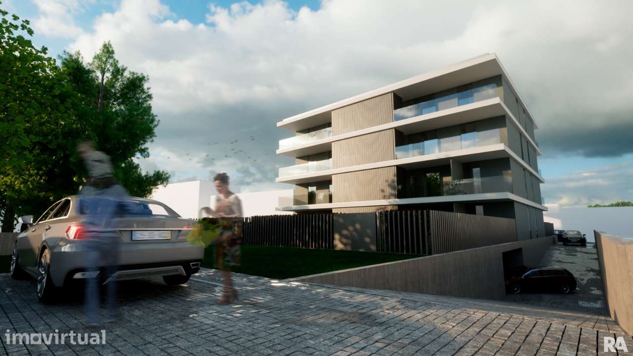 Apartamento T2 novo com generosa varanda em Estarreja - Grande imagem: 4/21