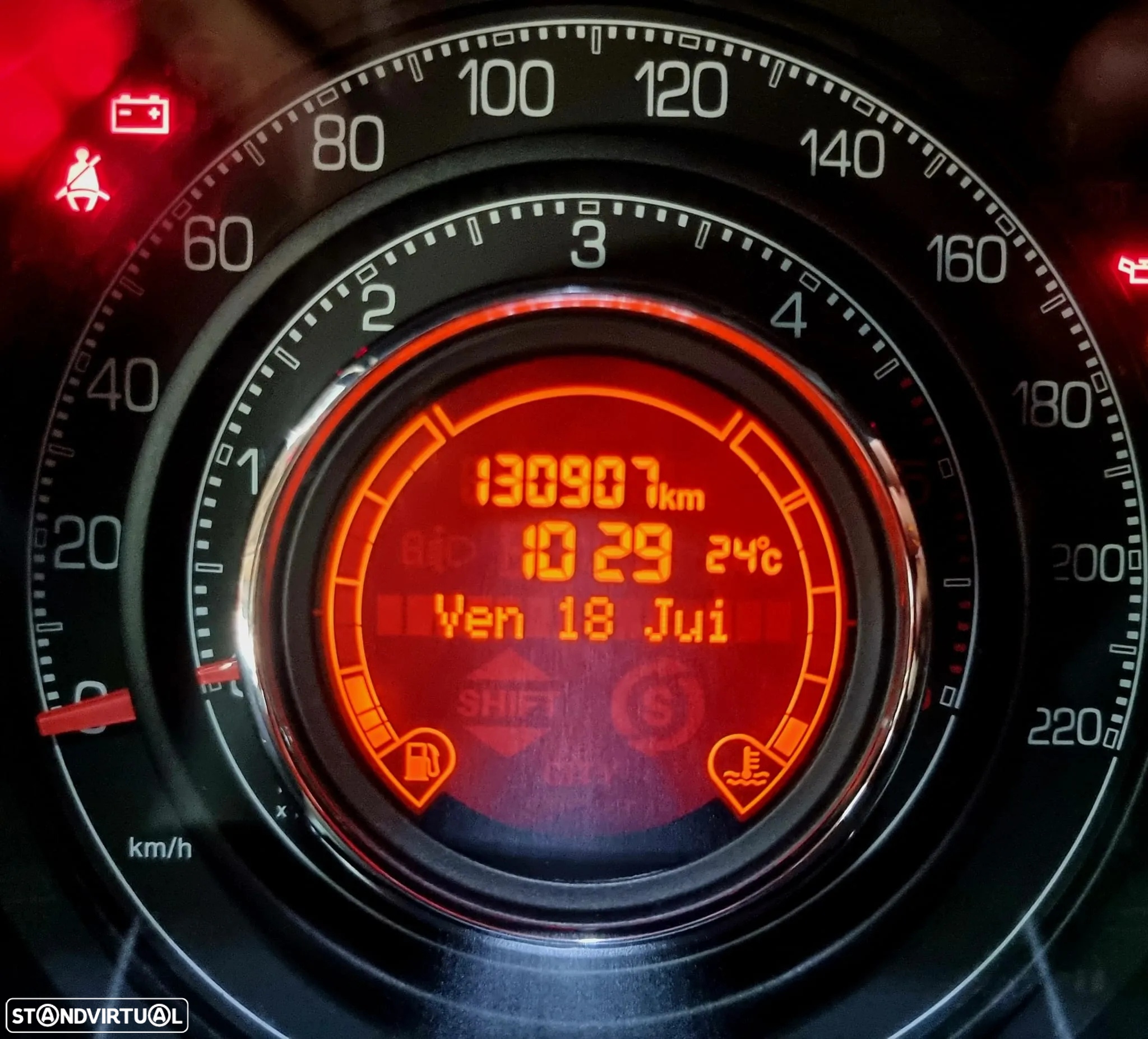 Fiat 500 1.3 16V MJ New Lounge S&S - 17