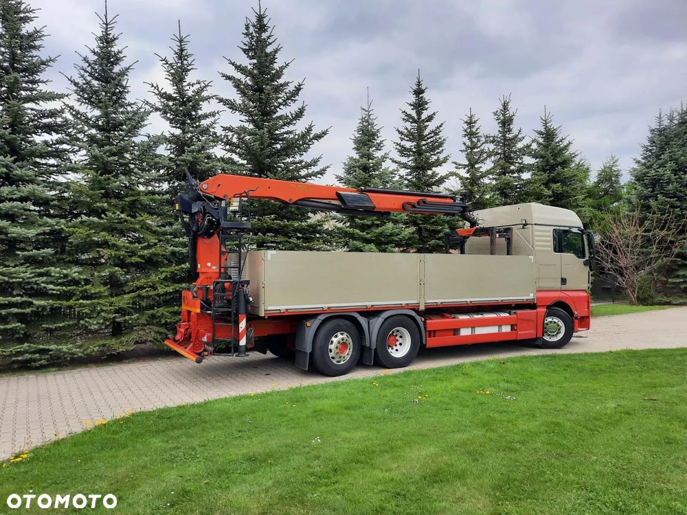 MAN TGX 26.480 z HDS Palfinger PK 18001L / 3-oś skrętna - 13