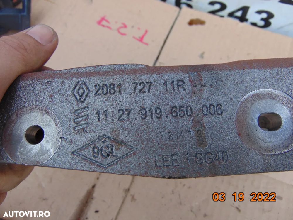 suport motor renault 1.3tce Kadjar Captur megane 4 scenic 4 clio 5 talisman Dacia Duster Lodgy dokk - 3