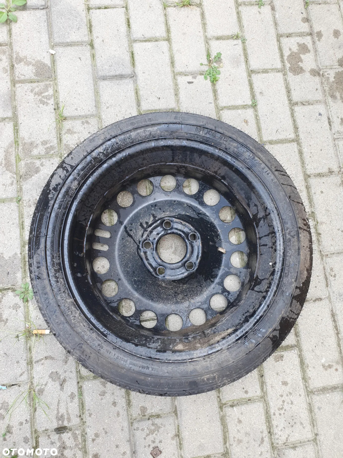 KOŁO DOJAZDOWE 16R 5X110 ORYGINAŁ OPEL ASTRA H, VECTRA C, ZAFIRA B - 4