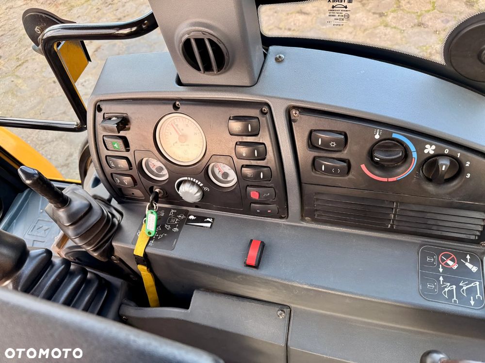 Terex koparko - ładowarka MECALAC TLB980, równe skrętne koła, jak NOWA - 11