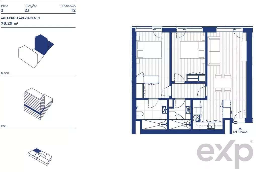 Apartamento T2 | Antas, Porto - Grande imagem: 2/30