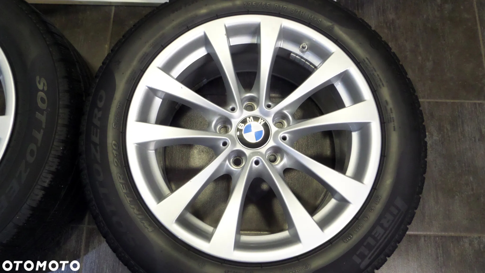BMW 3 F34 F30 F31 KOLA 225/55 R17 PIRELLI RUN FLAT 2019 FELGA 6859025 CZUJNIKI CISNIENIA - 5