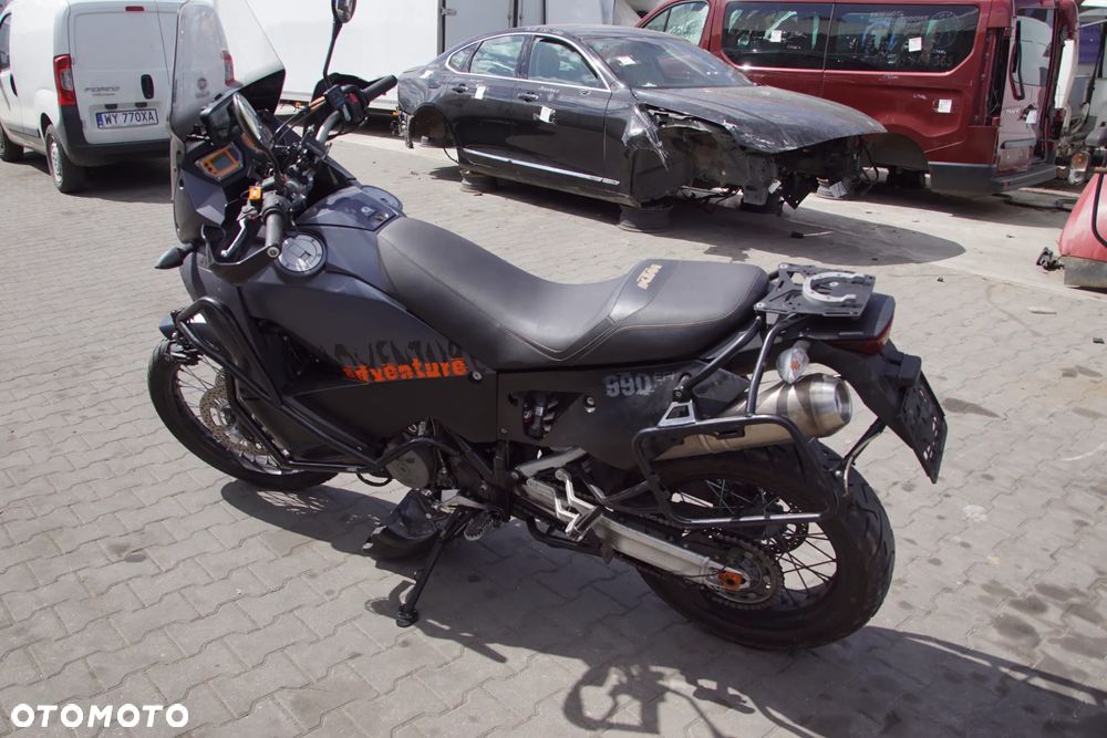 Motocykl na części - KTM 990 Adventure 999 cm3 97 KM LC8 2007R Silnik Skrzynia Owiewka Lampa Set Siedzenie Wydech Manetka Gmol Przełącznik Sterownik Moduł Czujnik - 5