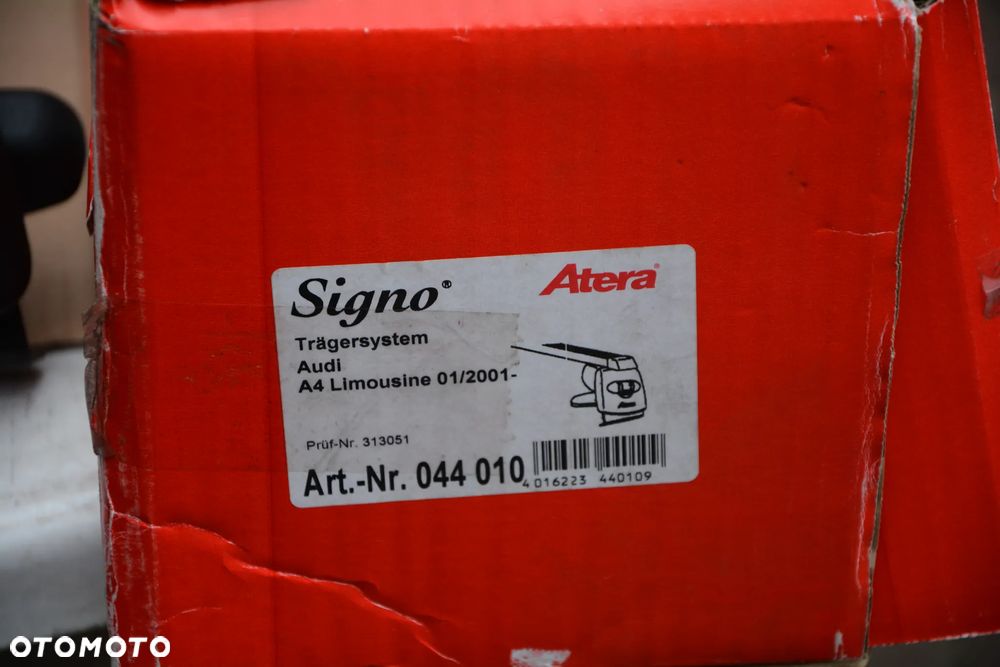 Audi A4 B6 sedan bagażnik dachowy Atera klucz - 6