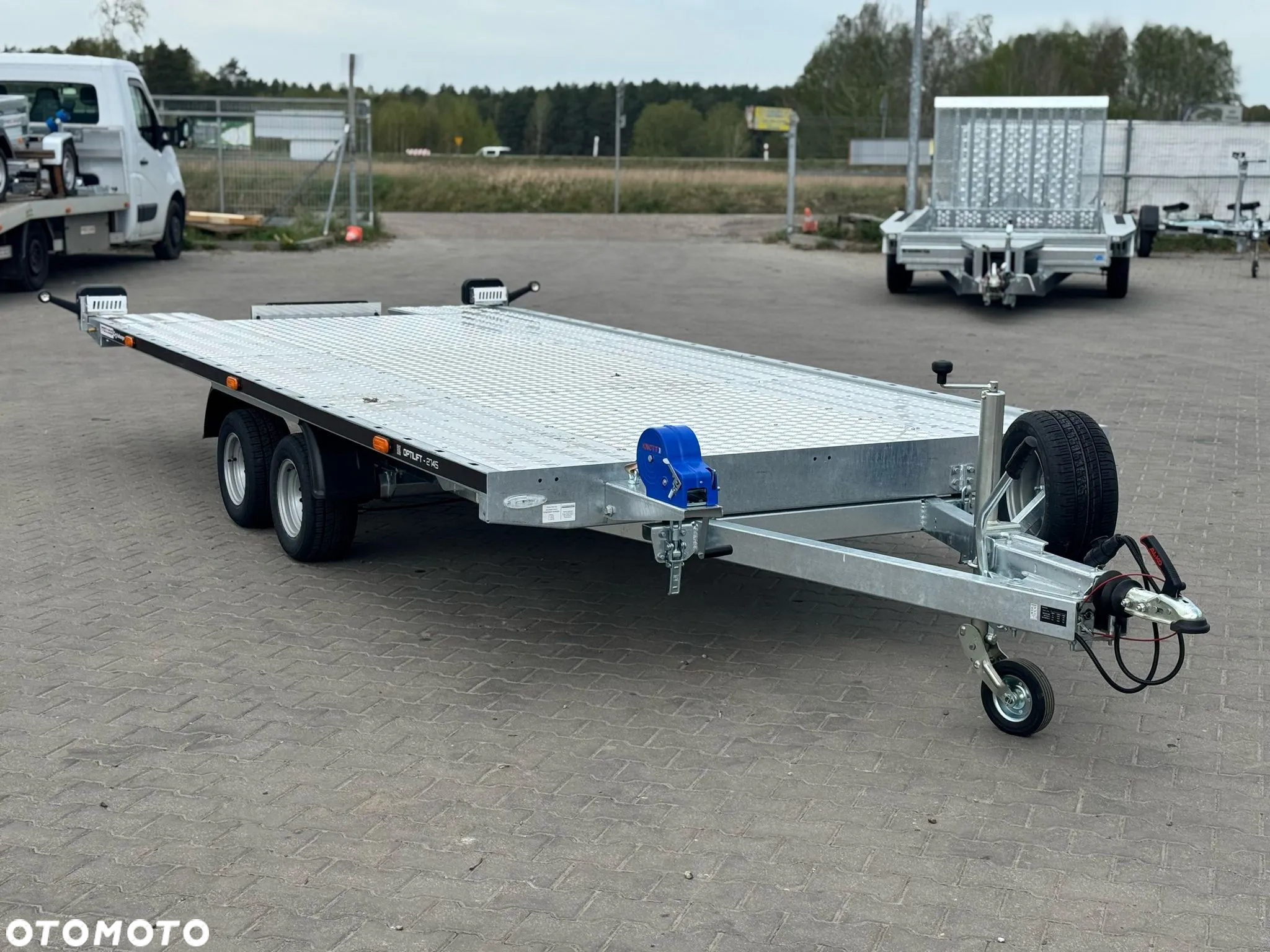 Inny Balhanger DOSTAWA laweta uchylana 450x205cm DMC 2700kg z wypełnionym środkiem - 4