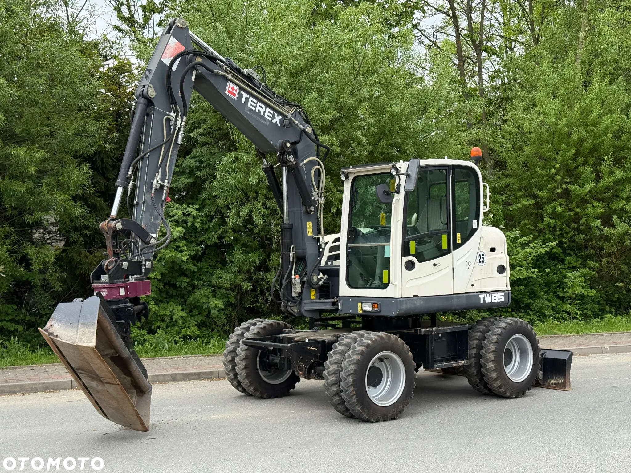 Terex * Koparka Kołowa TEREX TW 85 * Sprowadzona * Rototilt * - 21