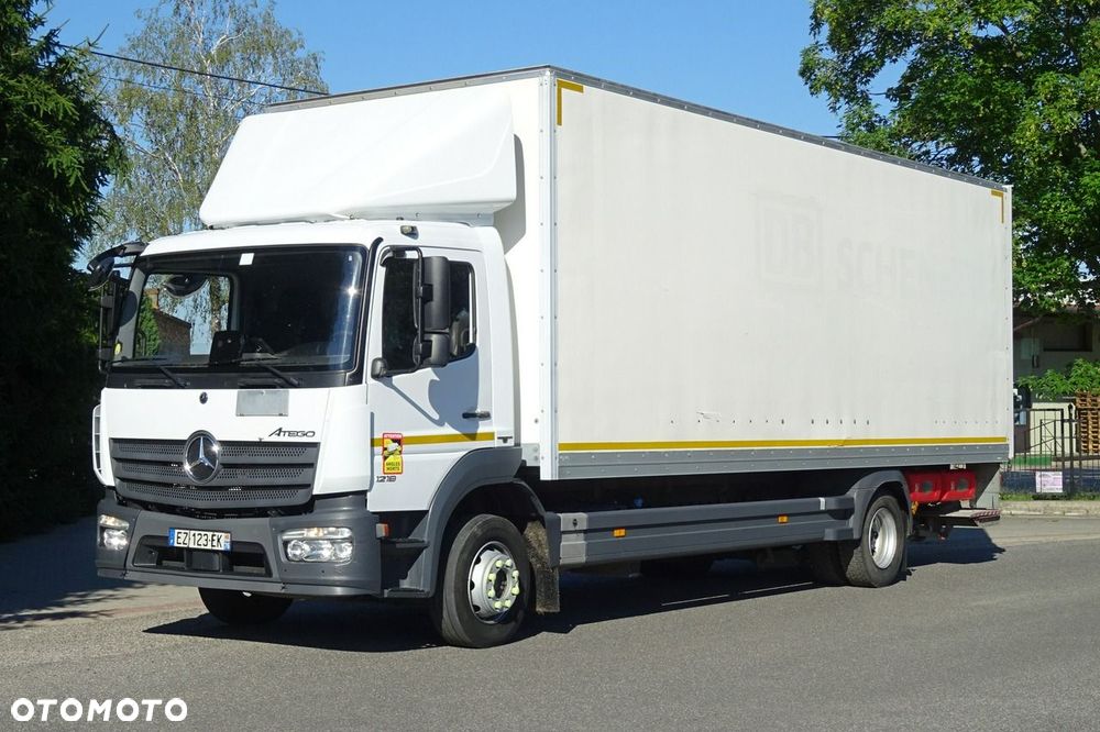 Mercedes-Benz Atego 1218 Euro 6 kontener 20pal winda tylko 338tys.km! - 1