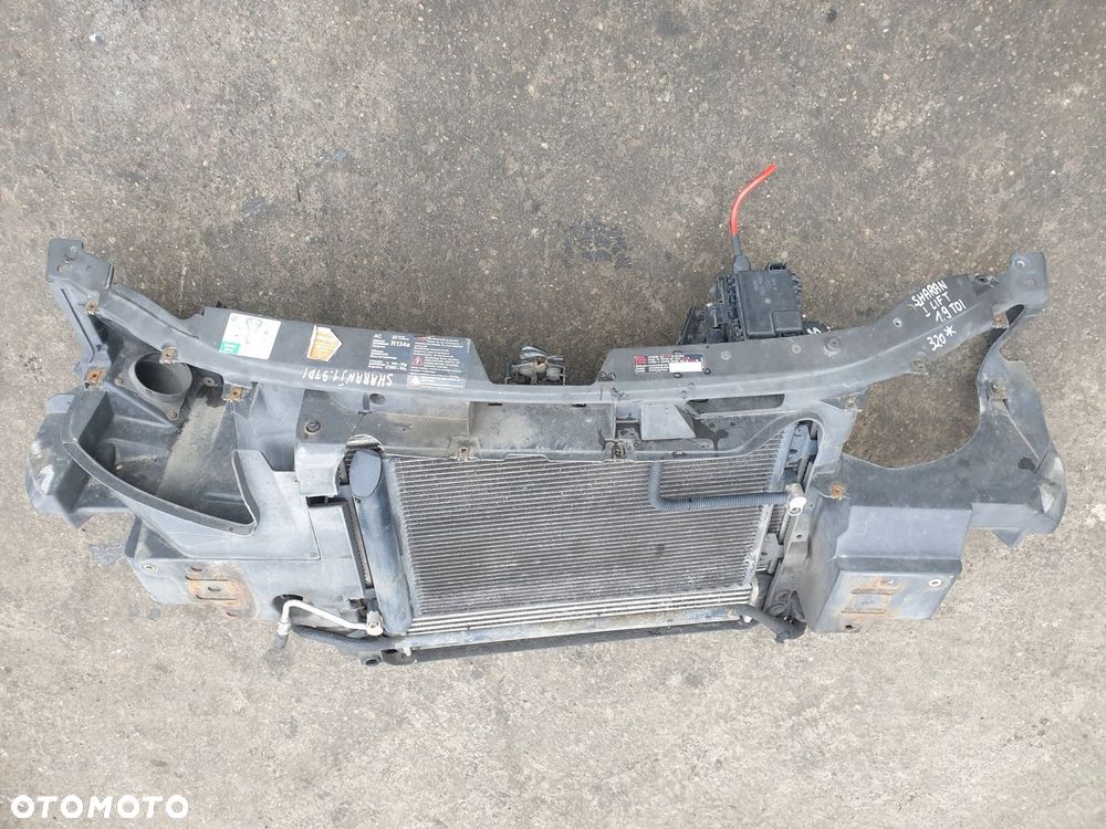 PAS PRZEDNI WZMOCNIENIE KOMPLET CHŁODNIC VW SHARAN I LIFT 1.9 TDI - 3