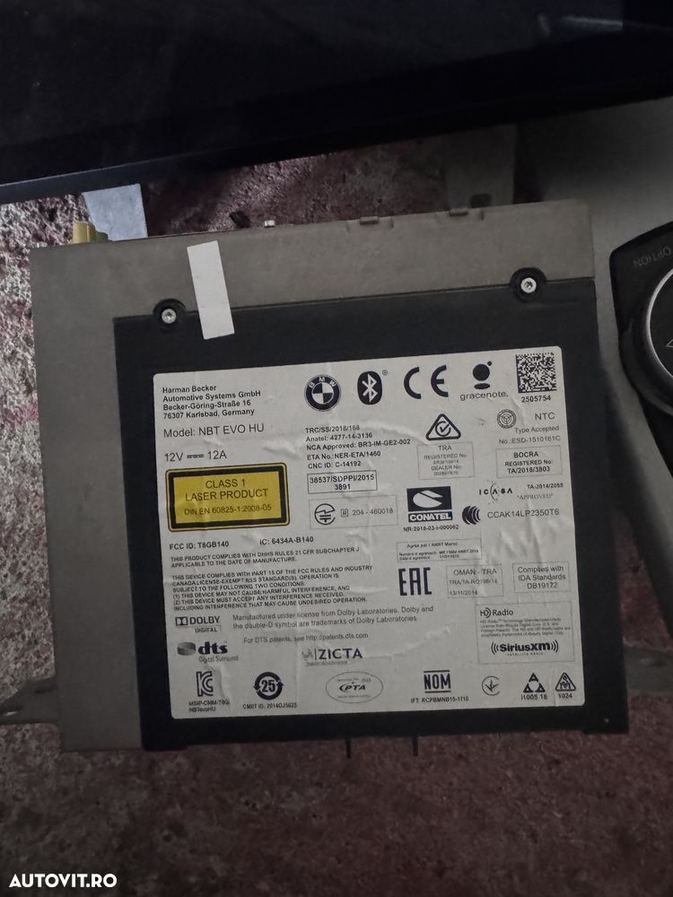 Navigatie nvt evo bmw seria 5 g30 - 2