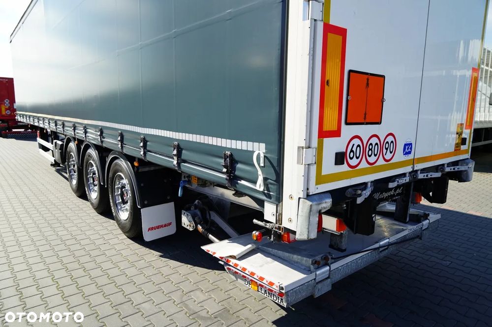 Fruehauf FIRANKA / STANDARD / WINDA DHOLLANDIA 2 000 kg / SAF / OPONY 100% /  MOCNA PODŁOGA SZYNA DESKA - 11