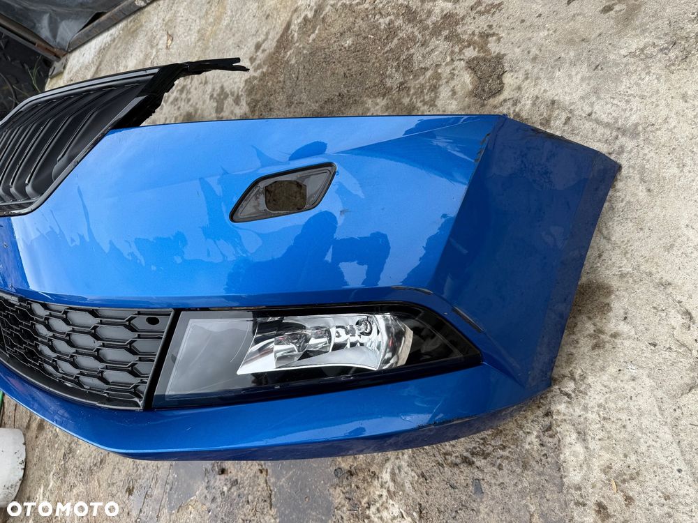 ZDERZAK PRZÓD PRZEDNI SKODA FABIA III LIFT 6V0 6V0807221F - 11