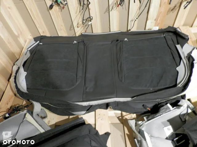 FOTEL FOTELE KANAPA SIEDZISKO TYLNEJ KANAPY POSZYCIE TAPICERKA SKÓRA ALCANTARA TITANSCHWARZ KWW VOLKSWAGEN ARTEON 3G8 ORYGINAŁ - 5