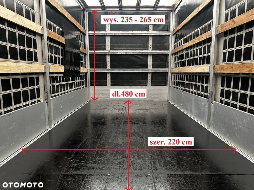 Renault MASTER  PLANDEKA 10 PALET WEBASTO TEMPOMAT LEDY PNEUMATYKA KLIMATYZACJA  165KM - 13