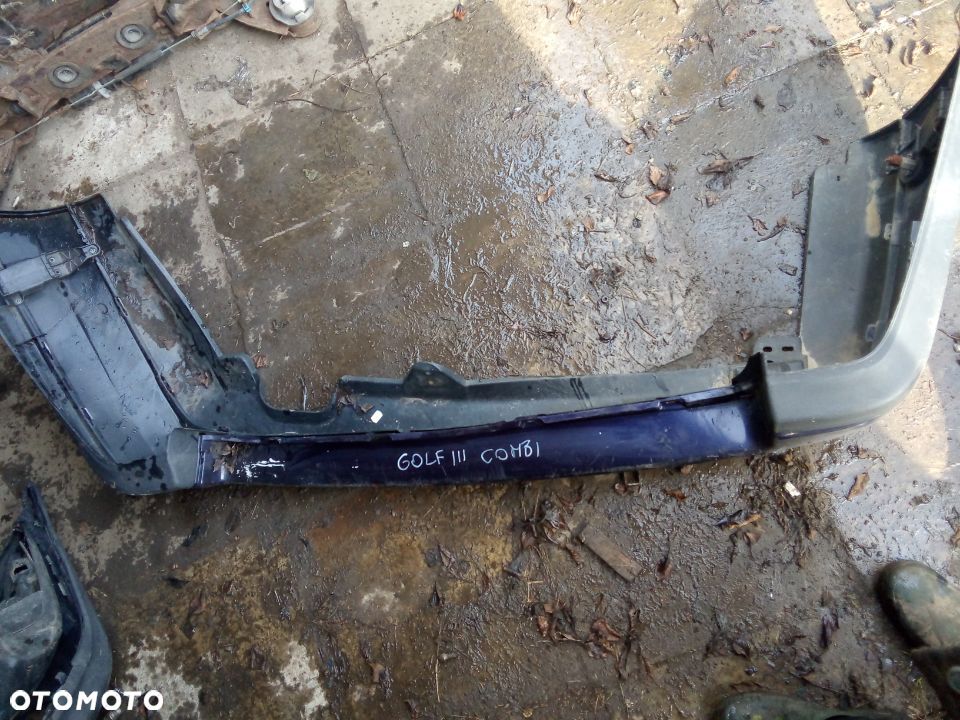 VW GOLF III 3 COMBI ZDERZAK TYŁ - 3