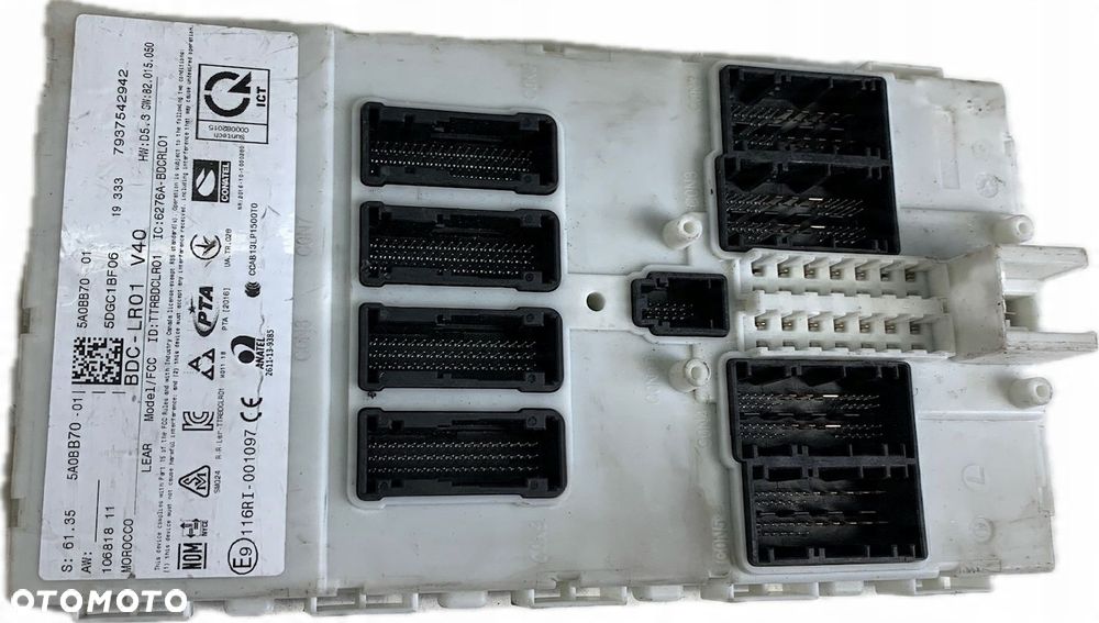 M63 MODUŁ STEROWNIK BDC FEM BMW X1 F48 5A0BB70 - 16