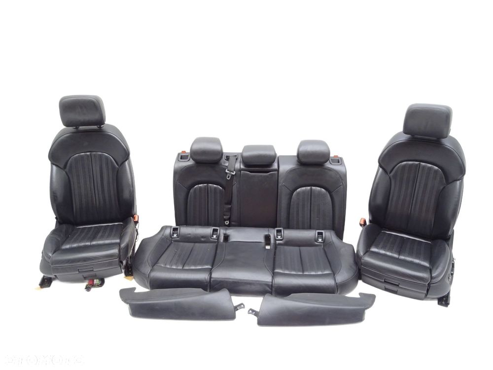 Komplet foteli fotel skóra kanapa tył prawy lewy 8k0881104m audi a7 4g - 1