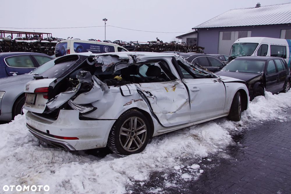 Auto na części - Audi A4 B9 S-Line 2.0 TFSI 190 KM DLVA TFE LS9R 2018R Silnik Skrzynia Drzwi Błotnik Zderzak Klapa Lampa Lusterko Szyba Deska Kokpit Sterownik Moduł Czujnik Licznik Wyświetlacz Panel Kierownica - 4
