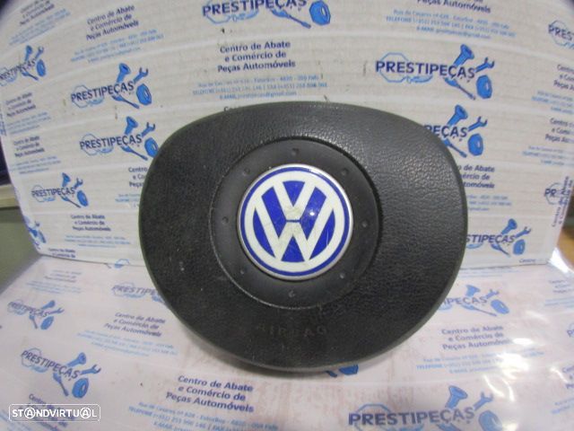 Airbag Condutor 6Q0880201J VW POLO 2002 1.2I 64CV 5P CINZA - 1
