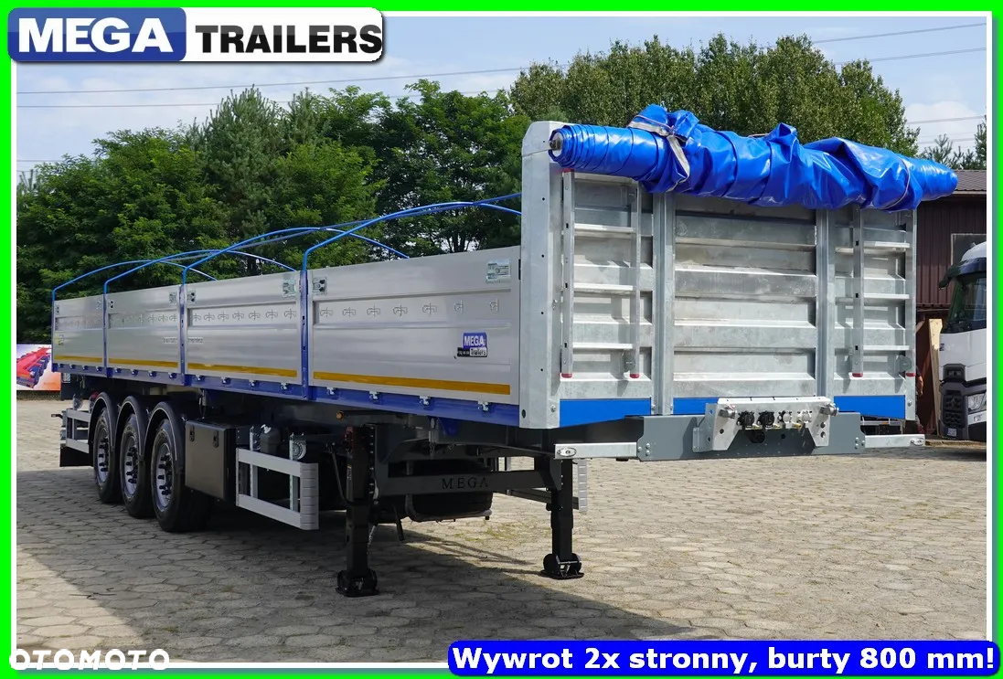 Mega 25 m³ wywrotka - platforma, 2-stronna, HARDOX 450 !!! - 28