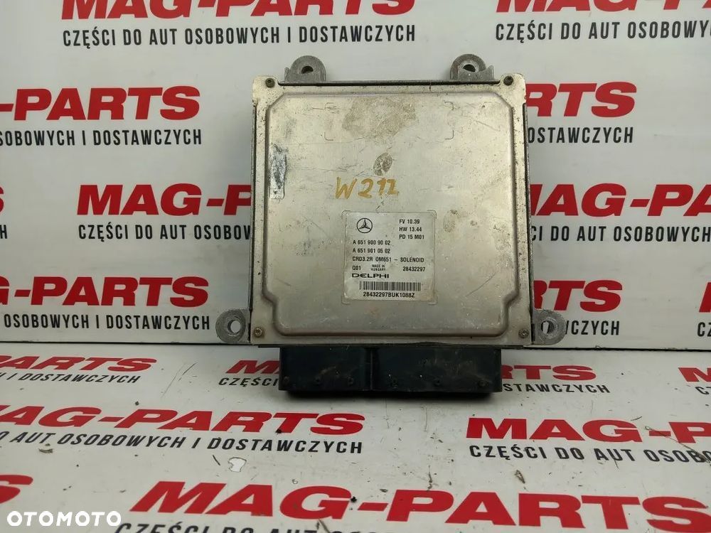 sterownik silnika komputer mercedes w212 2.2 cdi e300 hybrid a6519009002 - 2