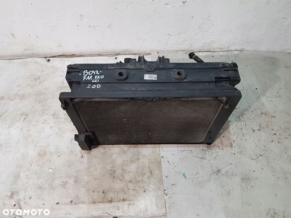 chłodnica wody komplet chłodnic 8509171 bmw seria 5 f10 f11 lift eur 2.0 d - 3