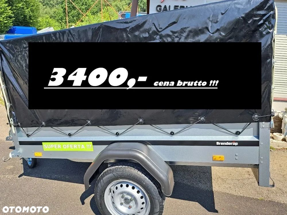 Brenderup 1203S 204x116x120 stelaż plandeka - 3