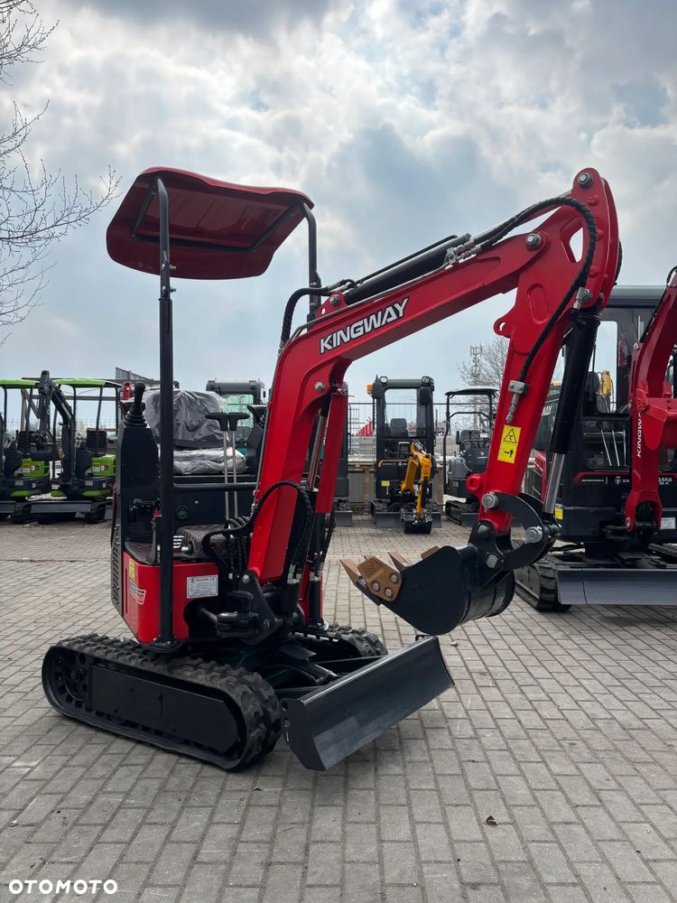 Kingway BAGGER 1000 Joistick Ramię Skrętne 1200kg 3 łyżki - 5