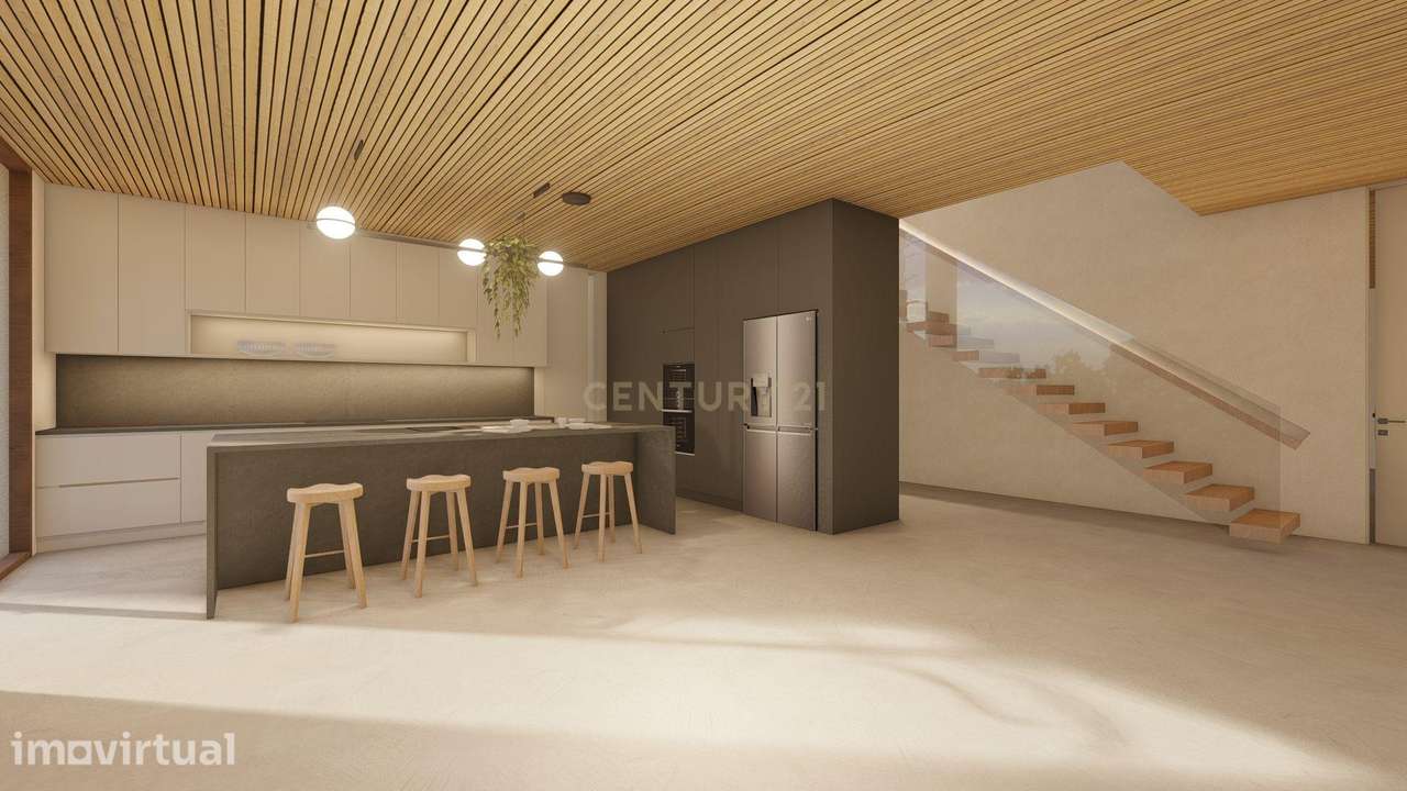 Moradia de Luxo T4 com jardim e piscina, adjacente ao golfe West Cliff - Grande imagem: 4/12